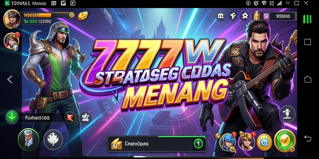 Gameplay strategi yang mendebarkan di 7777W.