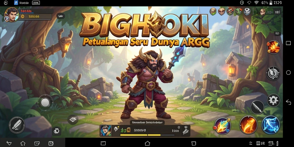 Gameplay seru dalam <strong>BIGHOKI</strong> dengan aksi ARPG yang mendebarkan.
