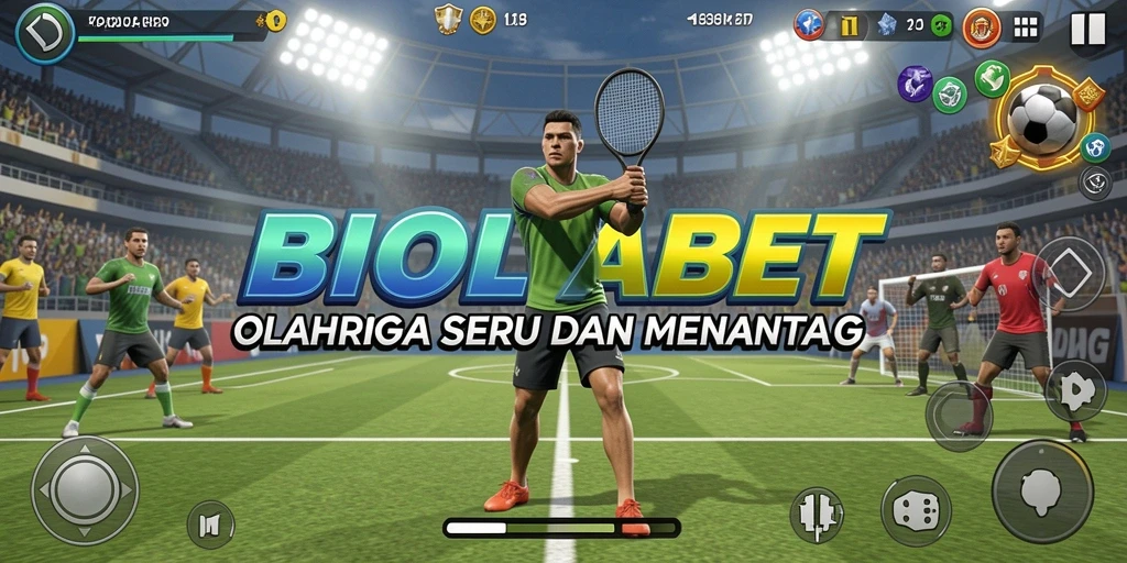 Tangkapan layar gameplay BIOLABET yang menampilkan aksi olahraga yang seru.