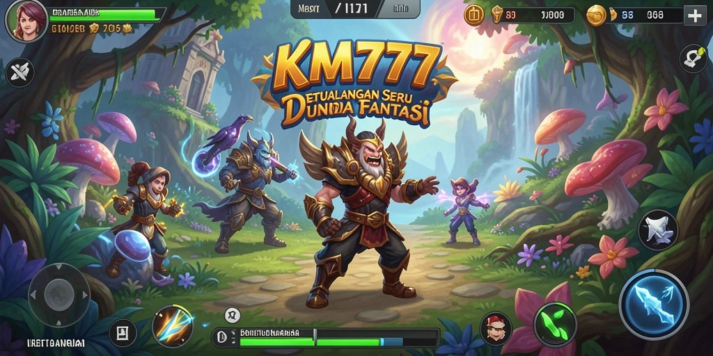 Screenshot gameplay KM777 menampilkan aksi petualangan yang menarik.
