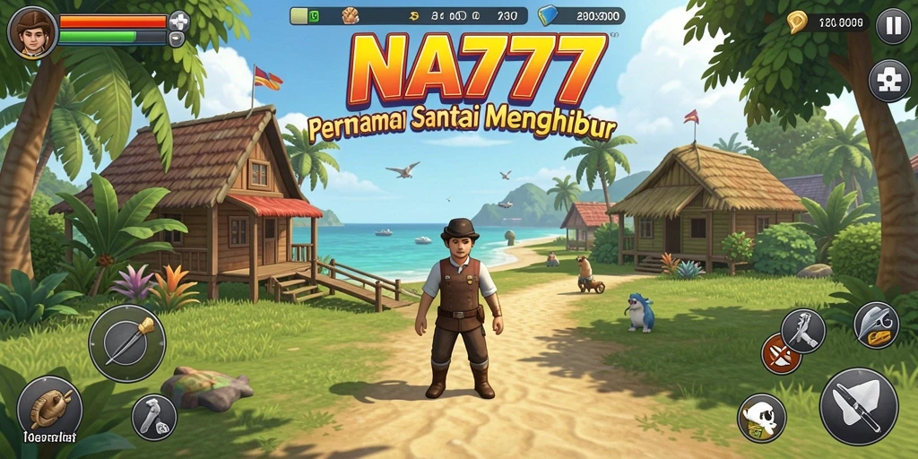 Tampilan gameplay NA777 yang menarik dan penuh warna.