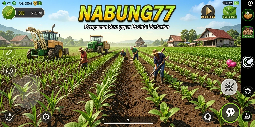 Tampilan menarik dari gameplay NABUNG77 yang penuh warna.